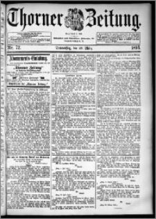 Thorner Zeitung 1894, Nr. 72