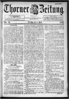 Thorner Zeitung 1894, Nr. 76 Zweites Blatt