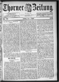 Thorner Zeitung 1894, Nr. 79