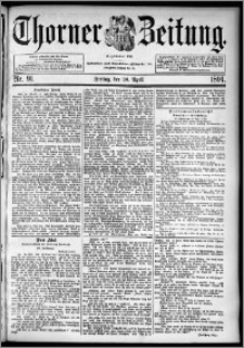 Thorner Zeitung 1894, Nr. 91