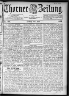 Thorner Zeitung 1894, Nr. 100 Erstes Blatt