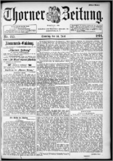 Thorner Zeitung 1894, Nr. 145 Erstes Blatt