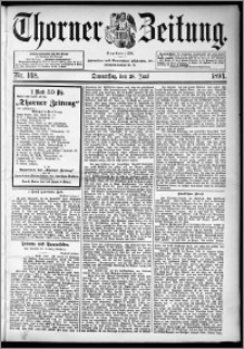 Thorner Zeitung 1894, Nr. 148