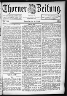 Thorner Zeitung 1894, Nr. 190