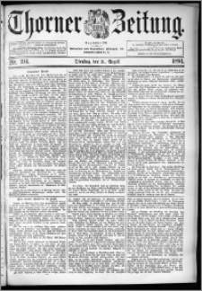 Thorner Zeitung 1894, Nr. 194