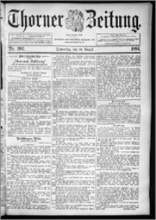 Thorner Zeitung 1894, Nr. 202