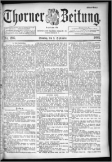 Thorner Zeitung 1894, Nr. 205 Erstes Blatt