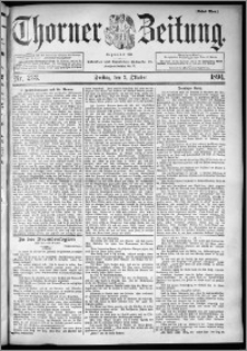 Thorner Zeitung 1894, Nr. 233 Erstes Blatt