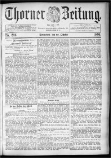 Thorner Zeitung 1894, Nr. 246