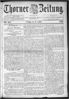 Thorner Zeitung 1894, Nr. 254