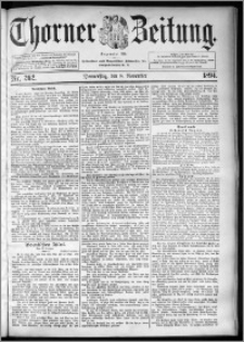 Thorner Zeitung 1894, Nr. 262