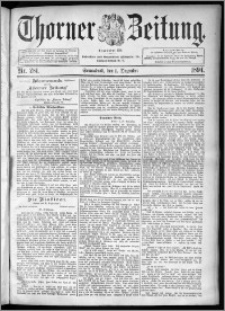 Thorner Zeitung 1894, Nr. 281