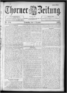 Thorner Zeitung 1894, Nr. 285 Zweites Blatt