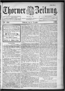 Thorner Zeitung 1894, Nr. 296 Erstes Blatt