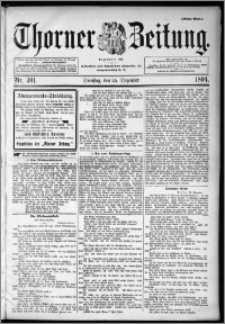 Thorner Zeitung 1894, Nr. 301 Erstes Blatt