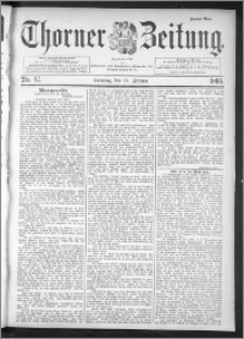 Thorner Zeitung 1895, Nr. 47 Zweites Blatt