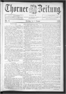 Thorner Zeitung 1895, Nr. 6