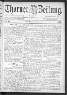 Thorner Zeitung 1895, Nr. 14