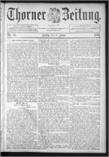 Thorner Zeitung 1895, Nr. 15