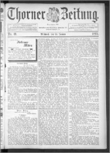 Thorner Zeitung 1895, Nr. 19