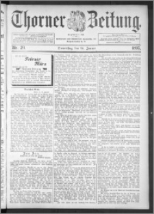 Thorner Zeitung 1895, Nr. 20