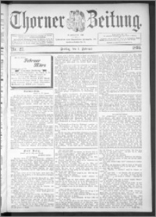 Thorner Zeitung 1895, Nr. 27