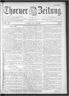 Thorner Zeitung 1895, Nr. 29 Erstes Blatt