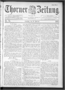 Thorner Zeitung 1895, Nr. 35 Erstes Blatt