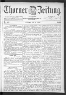 Thorner Zeitung 1895, Nr. 62