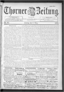 Thorner Zeitung 1895, Nr. 65 Zweites Blatt