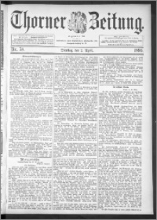 Thorner Zeitung 1895, Nr. 78