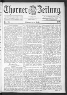 Thorner Zeitung 1895, Nr. 79