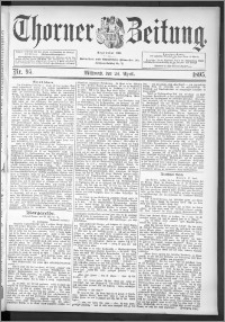 Thorner Zeitung 1895, Nr. 95