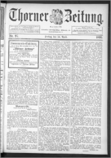 Thorner Zeitung 1895, Nr. 97