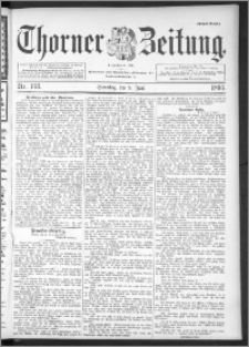 Thorner Zeitung 1895, Nr. 133 Erstes Blatt