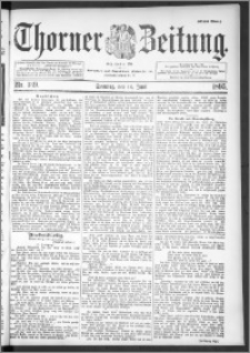 Thorner Zeitung 1895, Nr. 139 Erstes Blatt