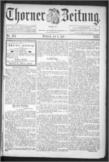 Thorner Zeitung 1895, Nr. 153