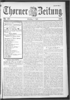 Thorner Zeitung 1895, Nr. 157 Zweites Blatt