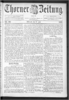 Thorner Zeitung 1895, Nr. 165