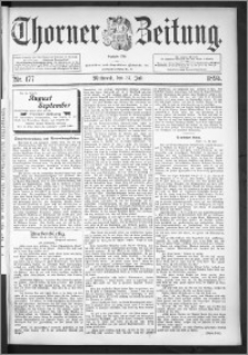 Thorner Zeitung 1895, Nr. 177