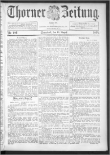 Thorner Zeitung 1895, Nr. 186