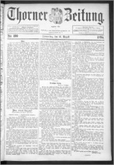 Thorner Zeitung 1895, Nr. 190