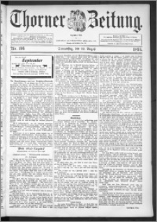 Thorner Zeitung 1895, Nr. 196