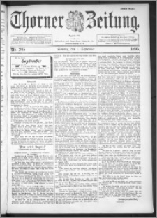 Thorner Zeitung 1895, Nr. 205 Erstes Blatt