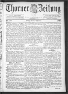 Thorner Zeitung 1895, Nr. 215