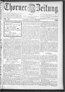 Thorner Zeitung 1895, Nr. 226