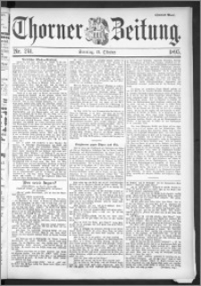 Thorner Zeitung 1895, Nr. 241 Zweites Blatt