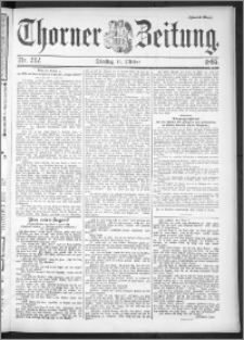 Thorner Zeitung 1895, Nr. 242 Zweites Blatt