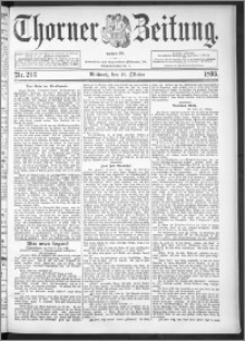 Thorner Zeitung 1895, Nr. 243