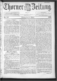 Thorner Zeitung 1895, Nr. 247 Erstes Blatt